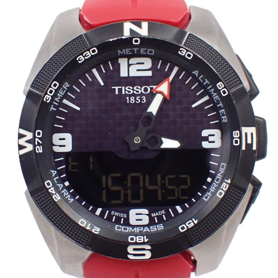 TISSOT T-Touch Expert T091.420.47.057.00 Solar Analog Digital Rubber Men’s Watch