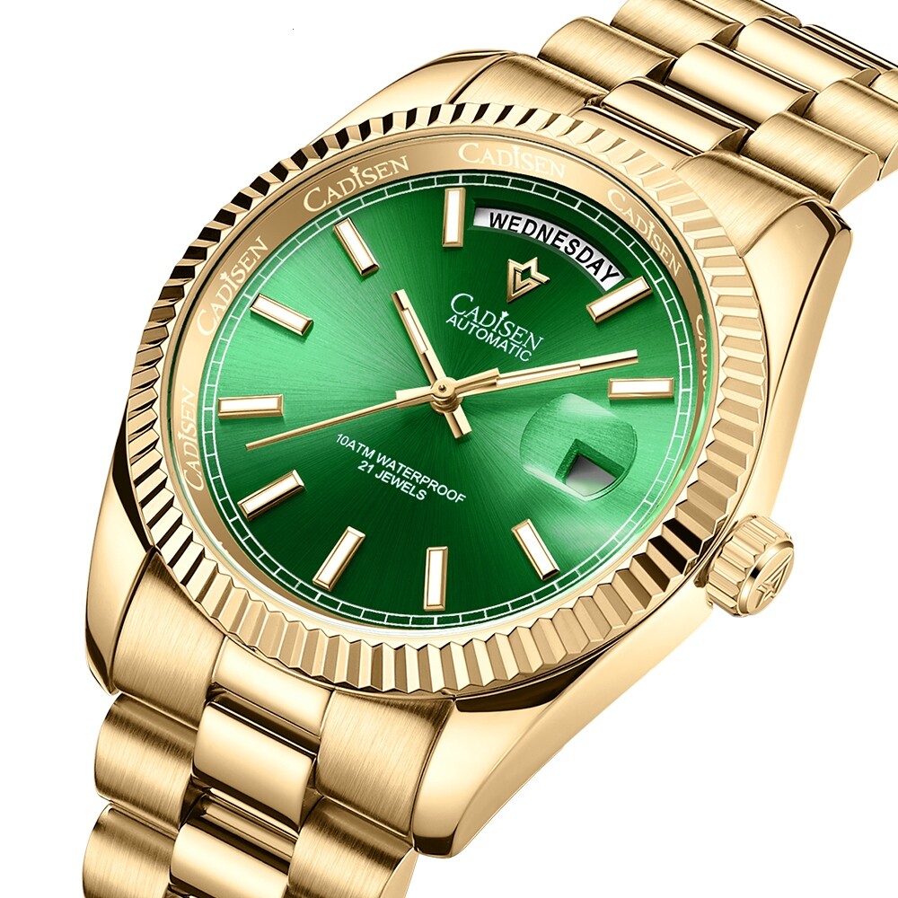 Men’s Automatic Mechanical Watch Sapphire Glass Miyota Movement 100M Waterproof