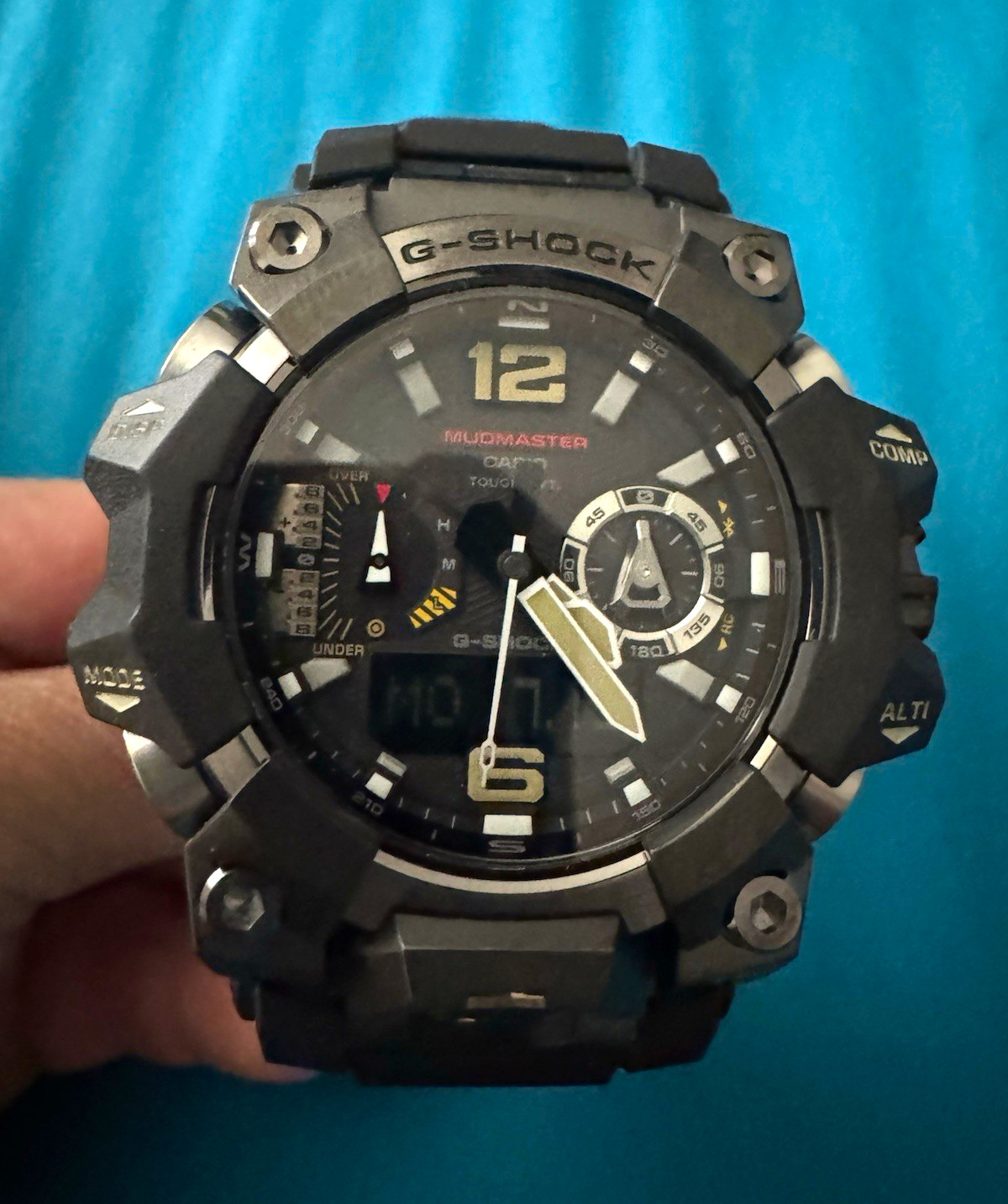 Casio G-SHOCK Mudmaster GWG-B1000-1A Analog/Digital Compass Altimeter Box