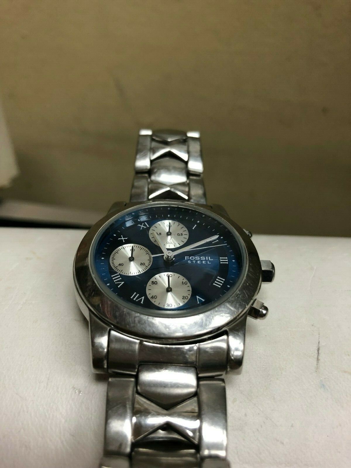 FOSSIL STEEL WATCH FS2550