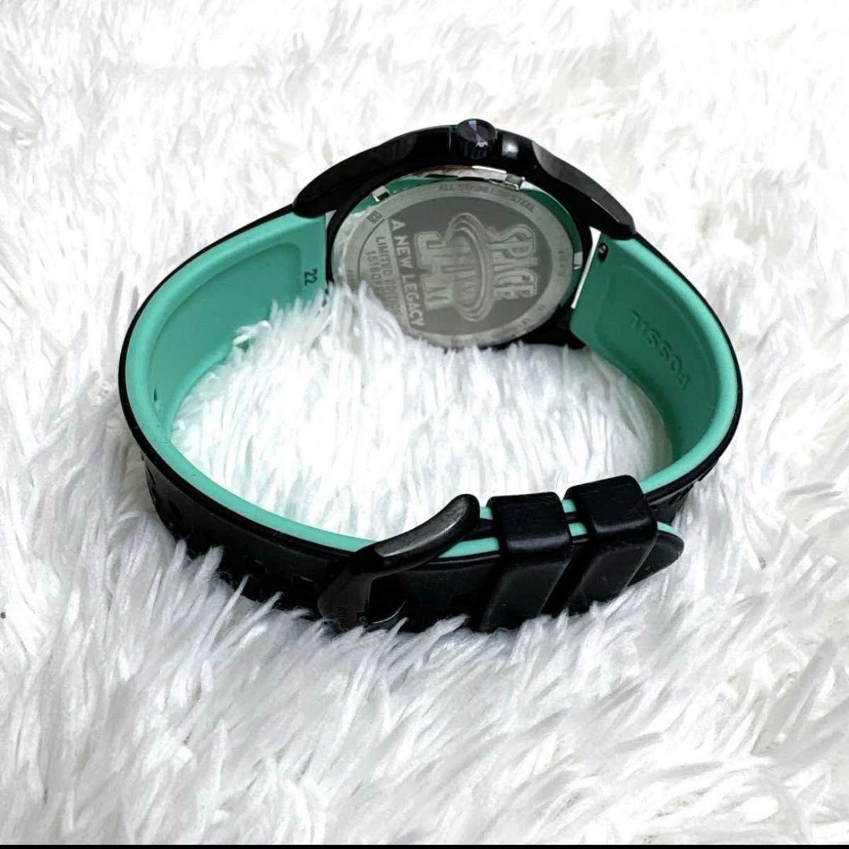 Fossil Space Jam Tune Squad Limited Edition Watch 42mm Quartz Black Japan Used