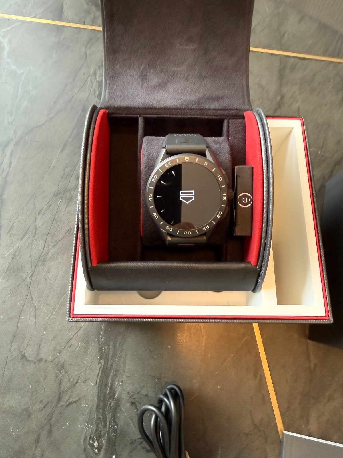 Tag Heuer connected calibre e3 45mm titanium watch SBG8A80.BT6221