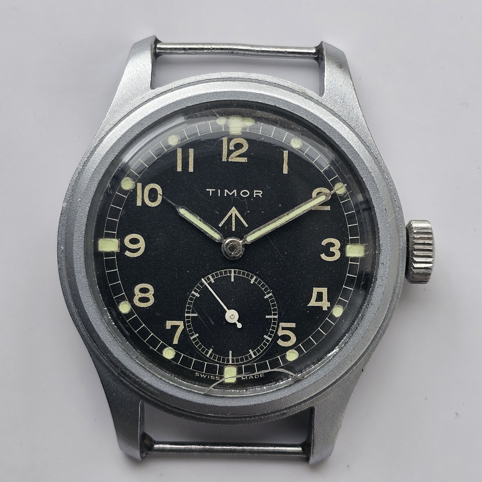 Vintage Timor Dirty Dozen WW2 British Military Hand-Winding Men’s Wristwatch