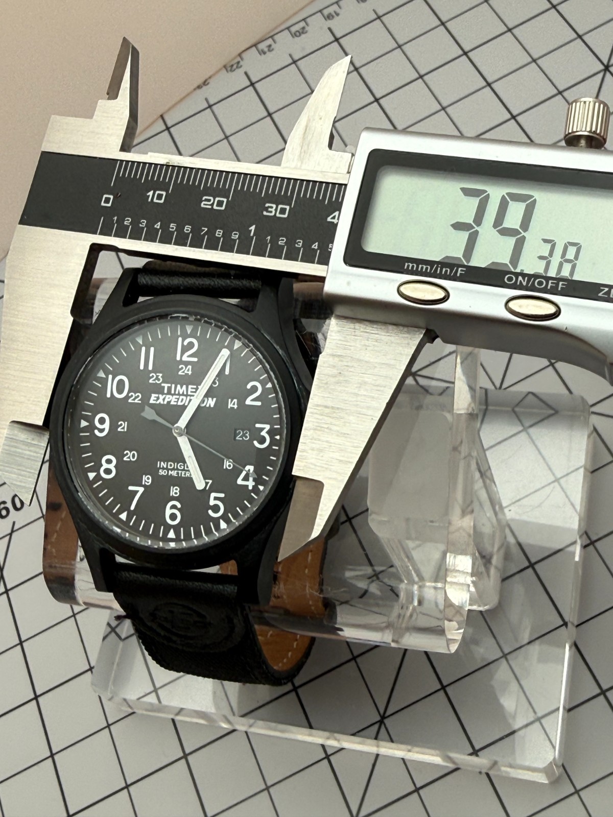 Timex Expedition Acadia TW4B08100 39mm Quartz Indiglo Date Field Watch