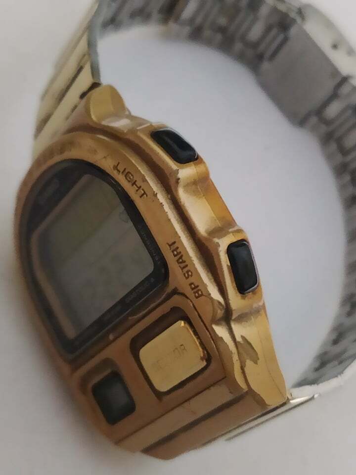 VINTAGE CASIO BP-100 Blood Pressure watch.vintage casio digital Working