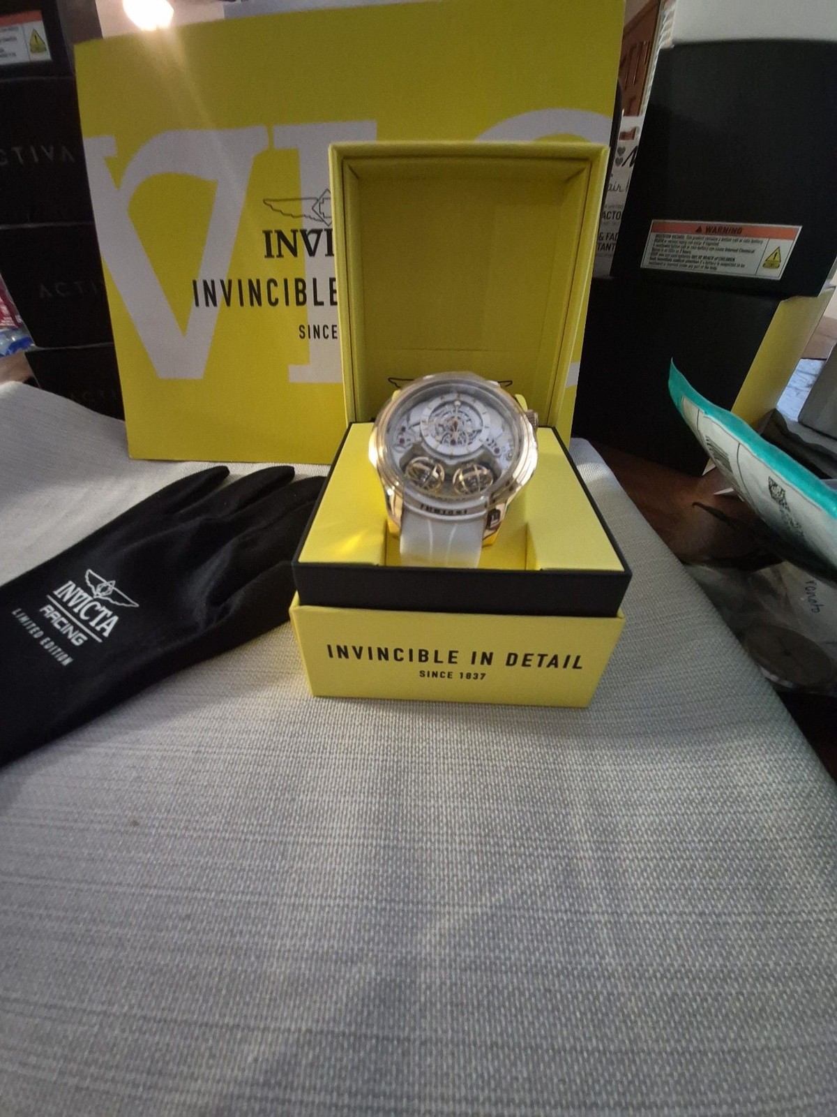 Invicta Specialty Twin-Axis Men’s Skeleton Watch Model 50578