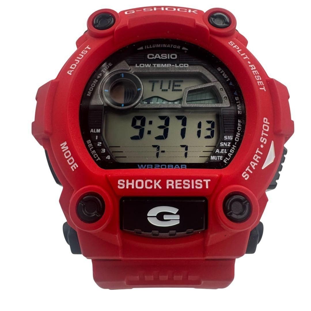 condition CASIO G SHOCK G 7900A red men’s wristwatch working item quartz wristwa