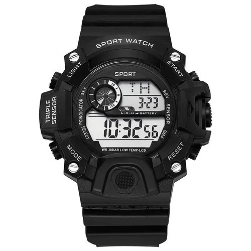 Men Waterproof Digital Sports Watch Military Tactical LED Backlight Wristwatch
