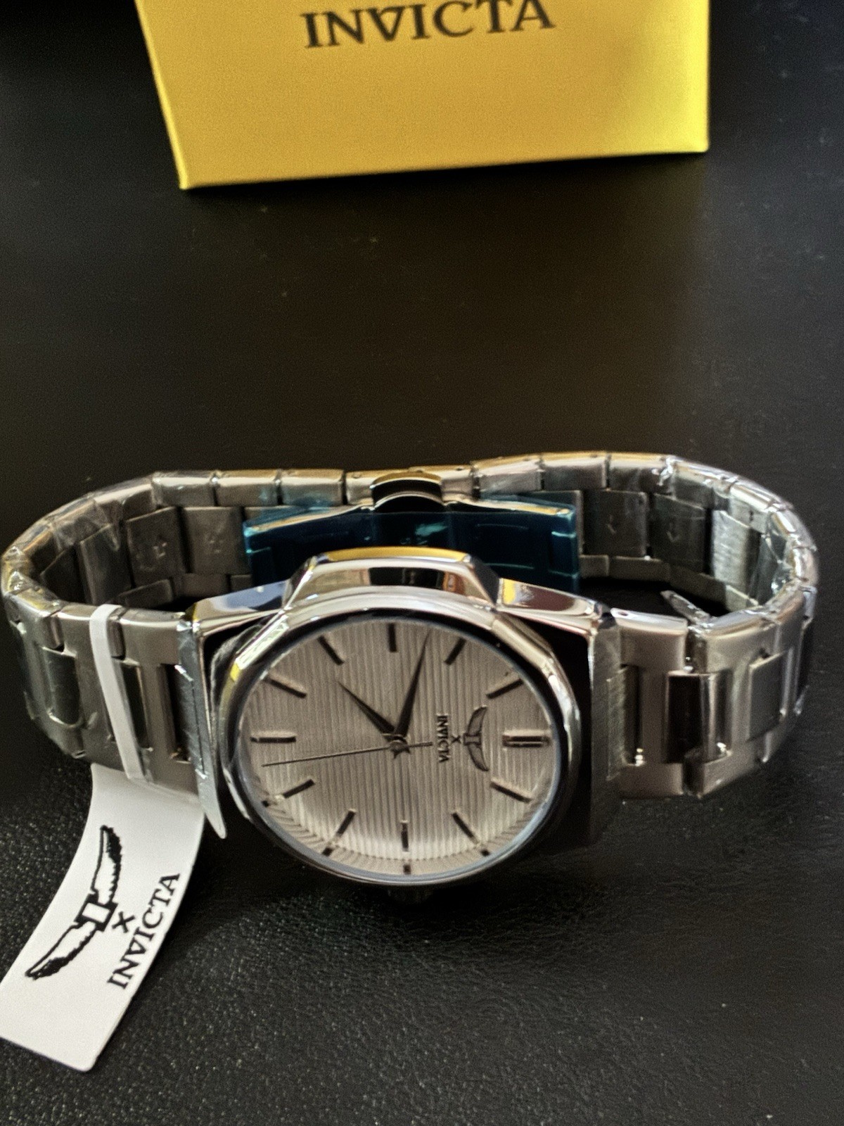 Invicta Specialty I Silver Men’s Model 69969. 44mm Case, Stainless Steel, Quartz
