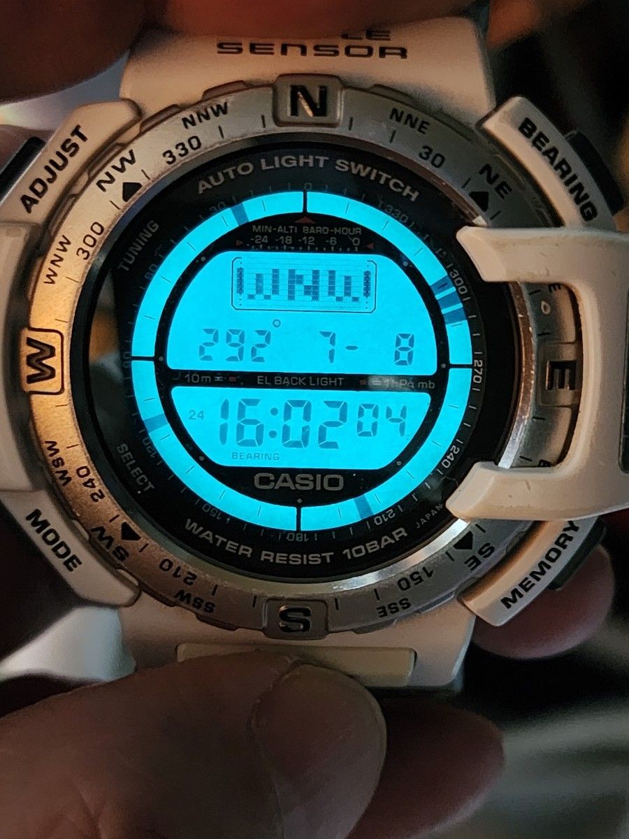 CASIO PRO TREK PRT-40 Triple Sensor Men’s Watch Used