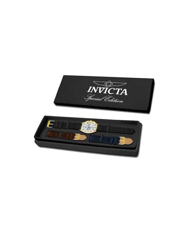 Invicta Men’s Accessories Watch Leather Invicta Menspecialty Quartz Chronograph