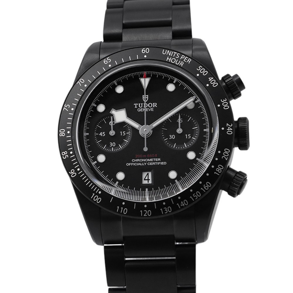 TUDOR Heritage Black Bay Chrono Dark Limited Edition (1181 pieces) 41mm Stai…