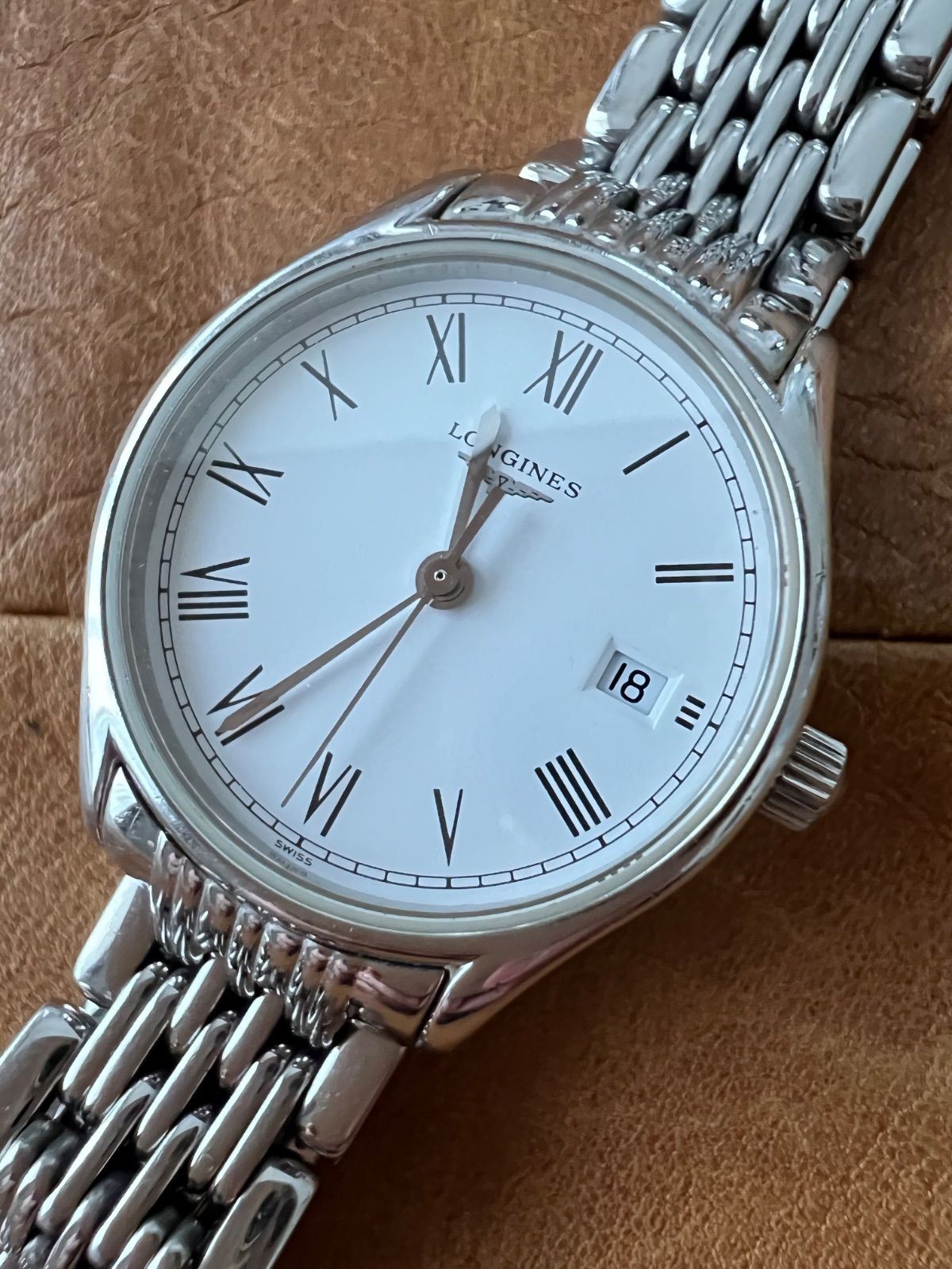 Longines Lyre L4.259.4 Women’s Quartz Wristwatch 24 mm Gold Tone