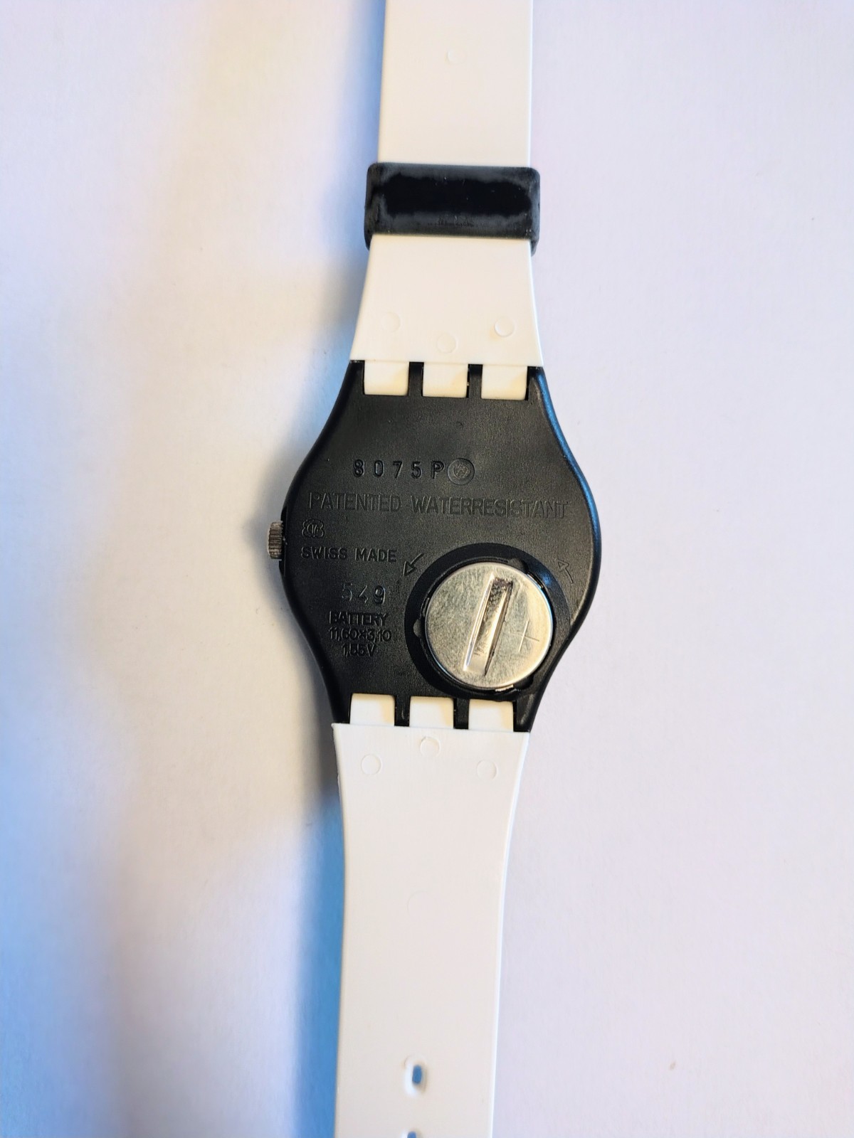 Swatch Gent St. Catherine Point GB121 1988 80s Working Wrist Watch