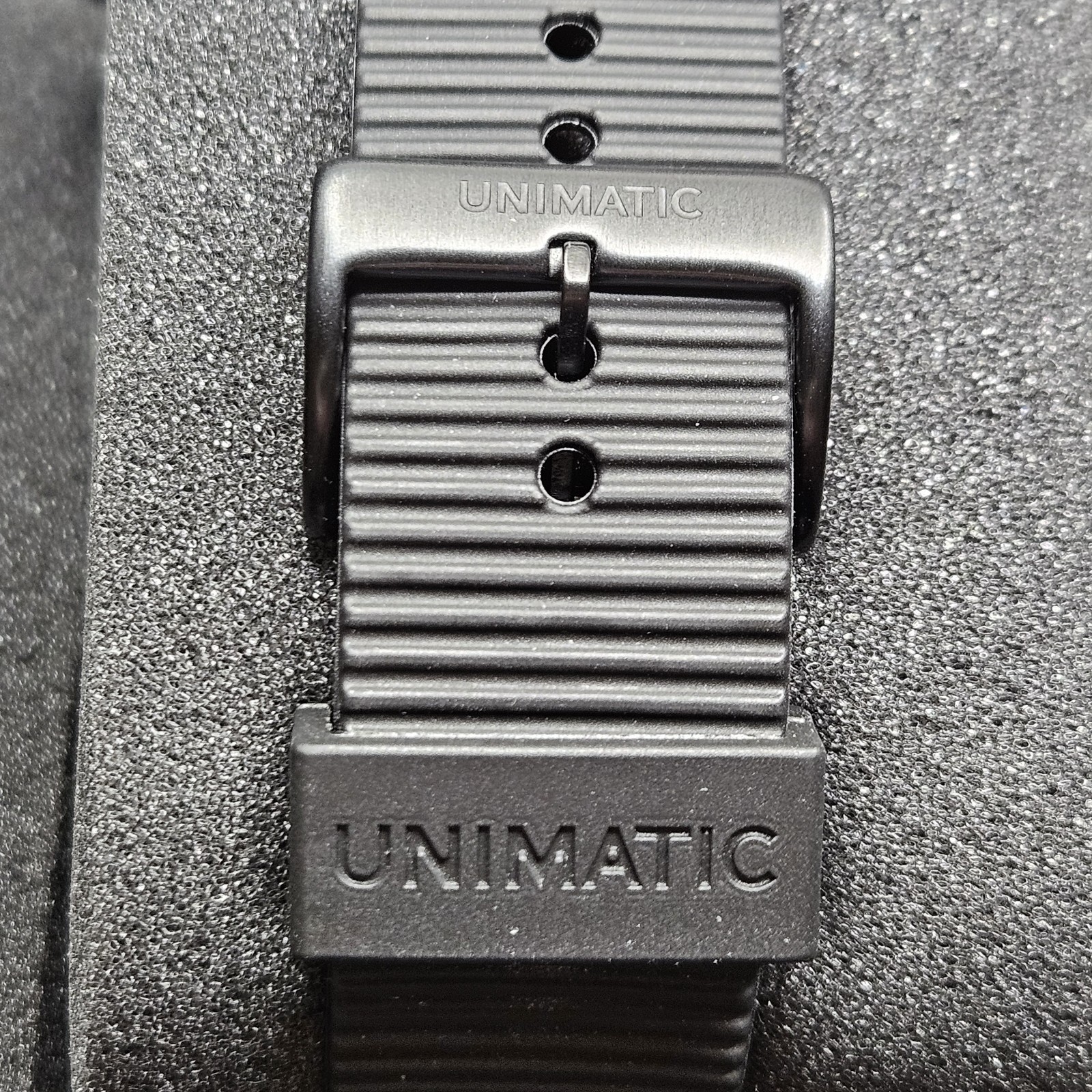 Limited Edition Unimatic Modello Uno U1S-MPN Auto Watch Black DLC SW200-1 w/Date