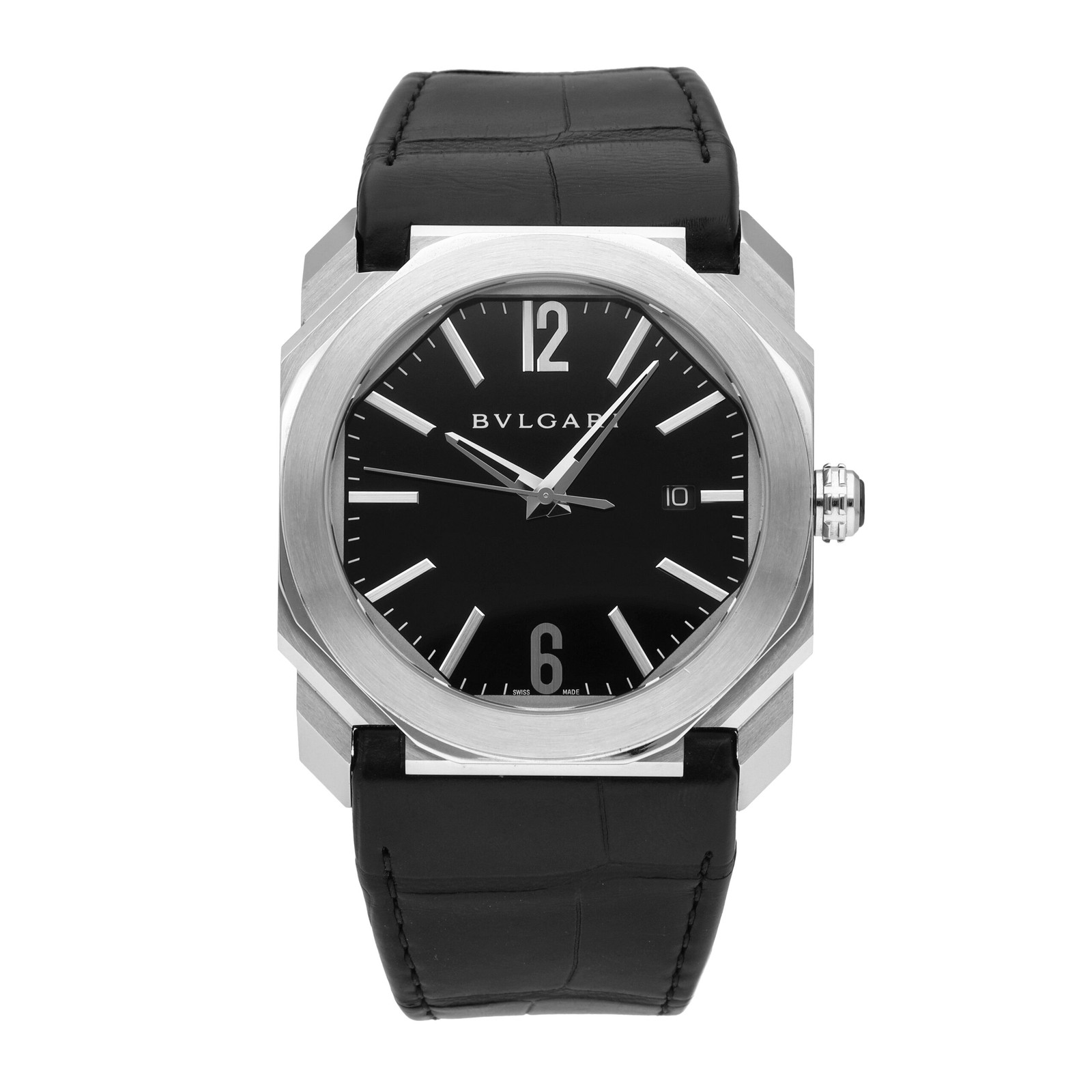 Bulgari Octo Solotempo Black Dial 41.5mm Automatic Men’s Watch 101964