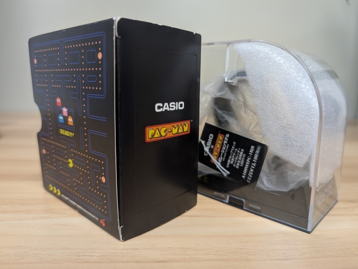 CASIO PAC-MAN Collaboration A100WEPC-1BJR Limited Retro Game Digital Watch Vinta