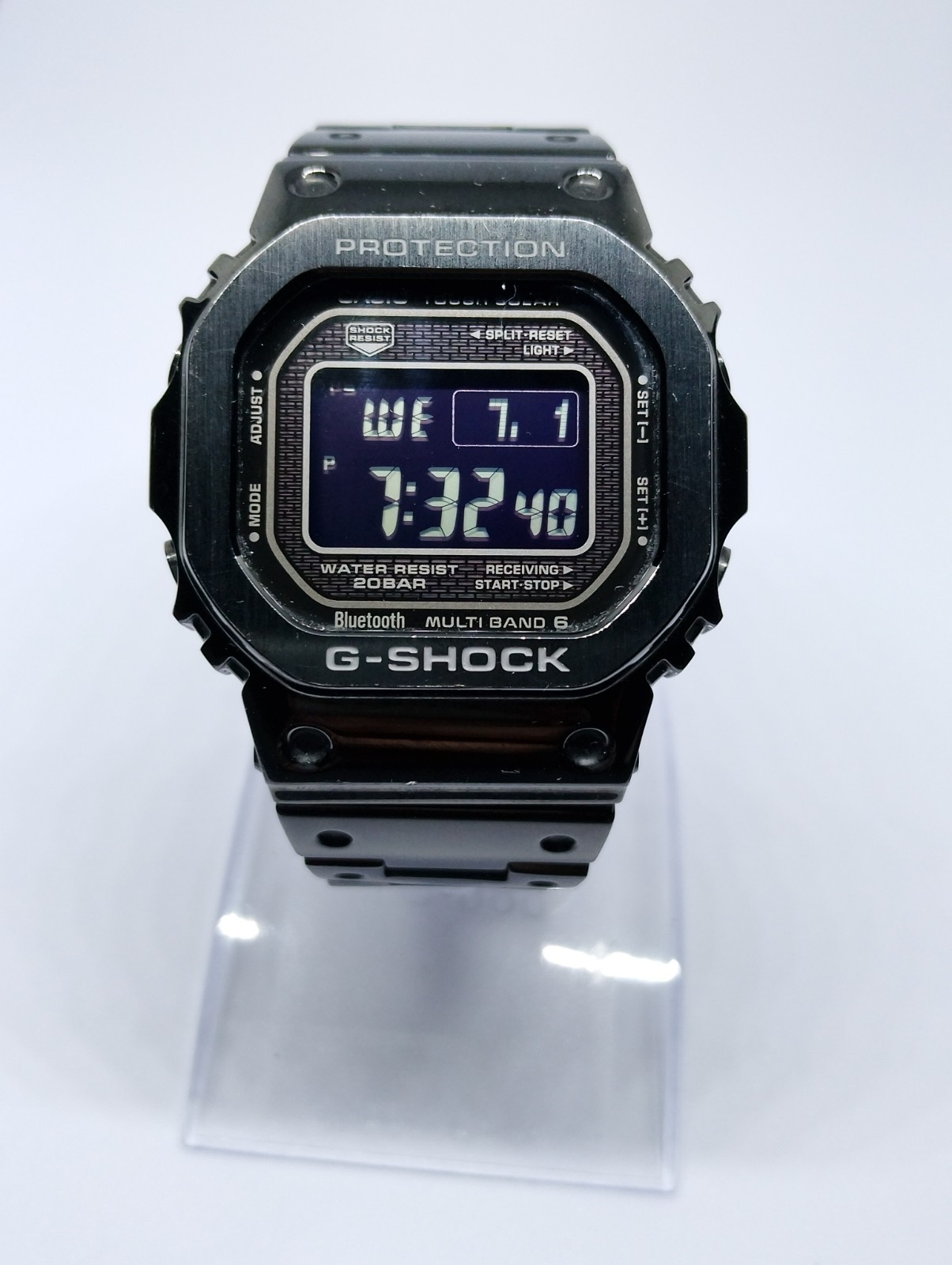 Casio G-SHOCK GMW-B5000GD-1JF Full Metal Black Tough Solar Watch