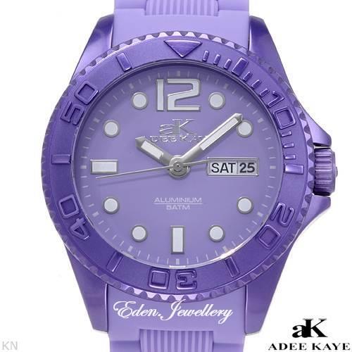 US$220 ADEE KAYE Beverly Hills Big Boyfriend Watch Date Day 5ATM Water Resistant