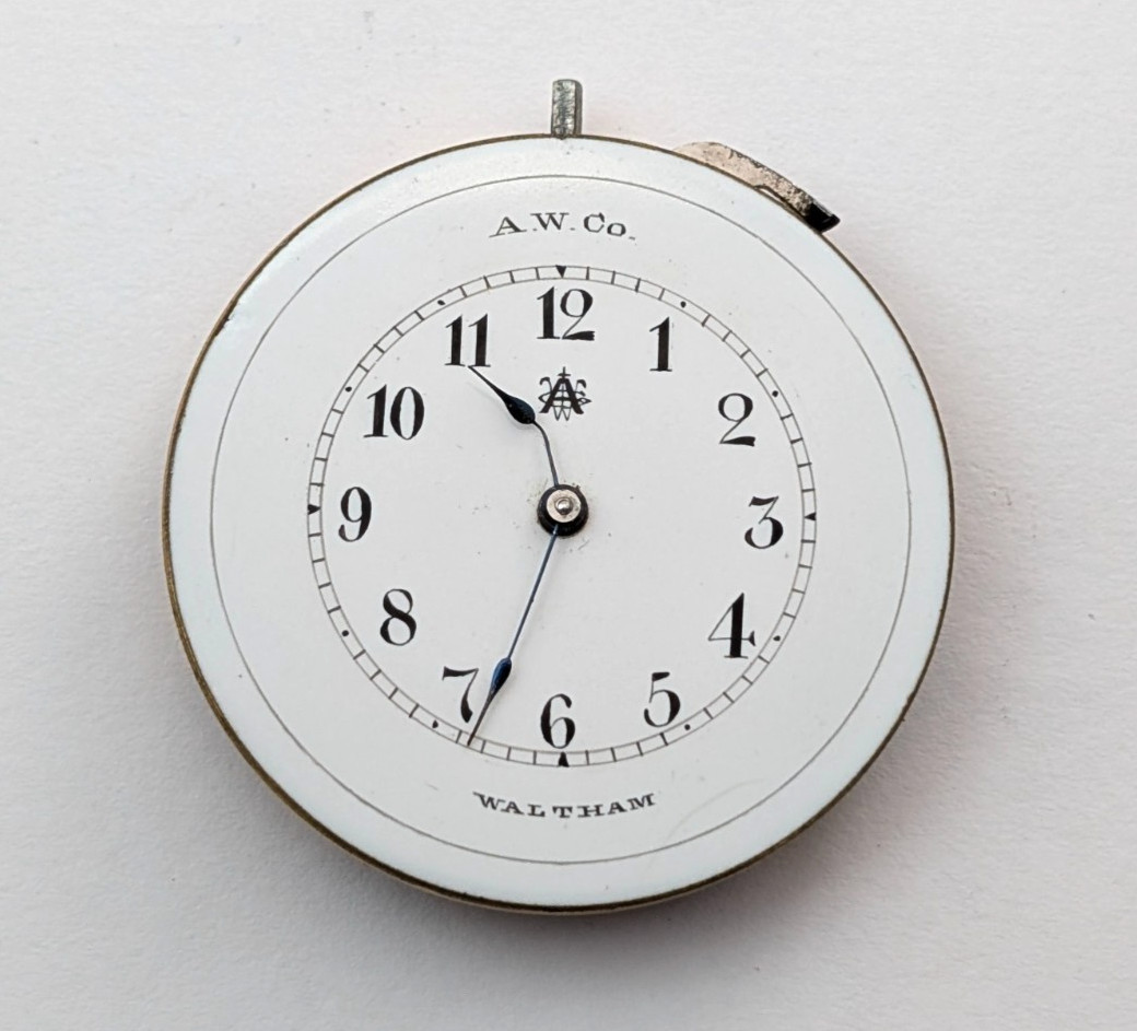 1882 WALTHAM Royal Model 1873 7 Jewels 8s 36mm Antique Pocket Watch PARTS REPAIR
