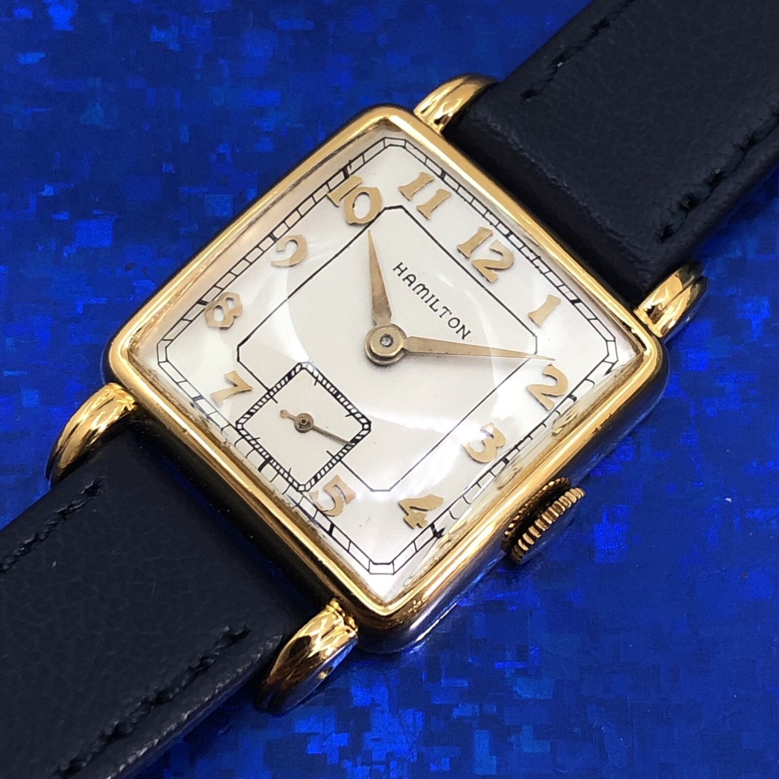 Exquisite Vintage 1950 Man’s HAMILTON DEWITT FULLY Serviced / 1 Year WARRANTY