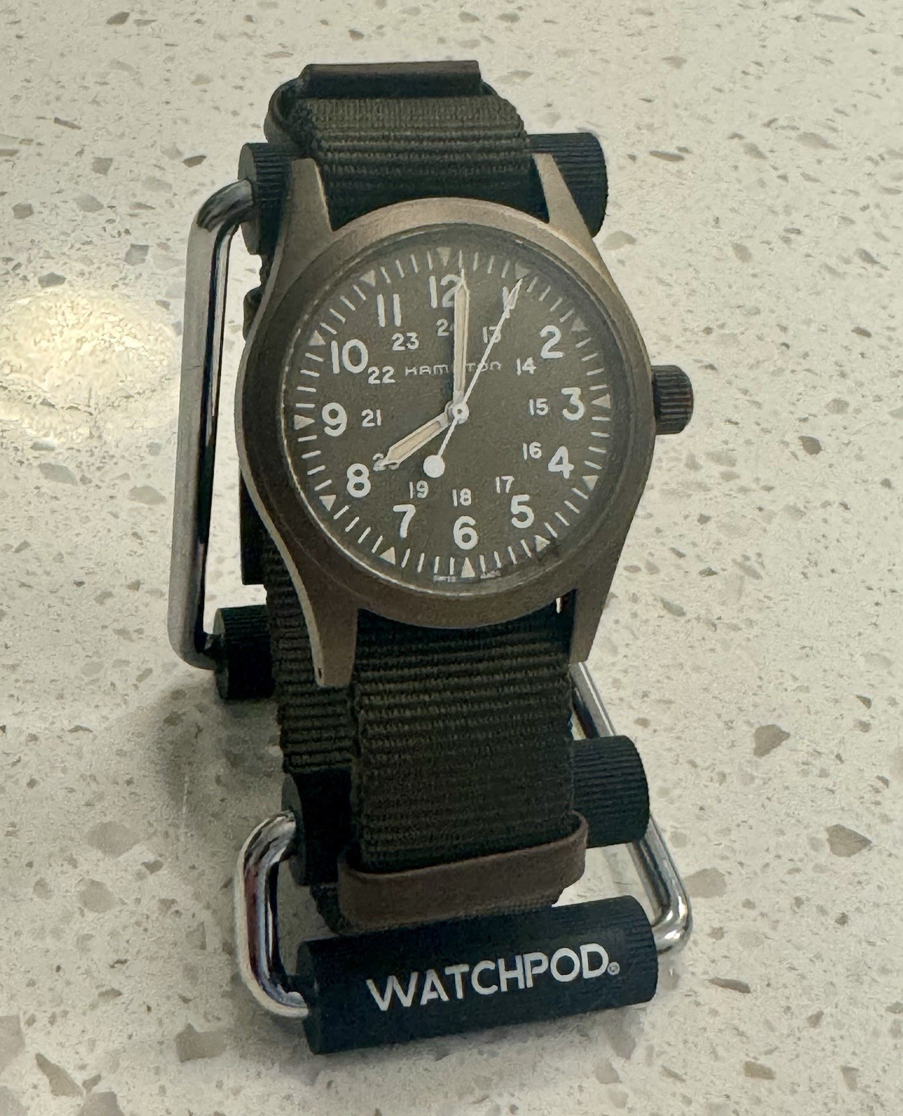 Hamilton Khaki Field Mechanical 38mm Earth PVD with Box & Manual