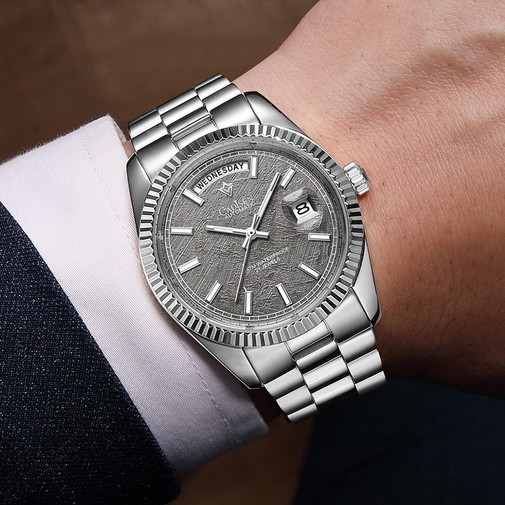 Men’s Automatic Mechanical Watch Sapphire Glass Miyota Movement 100M Waterproof