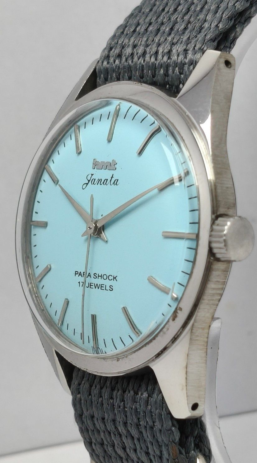 HMT Janata 17 Jewels Hand-Winding Wrist Watch For Men’s In Working Condition
