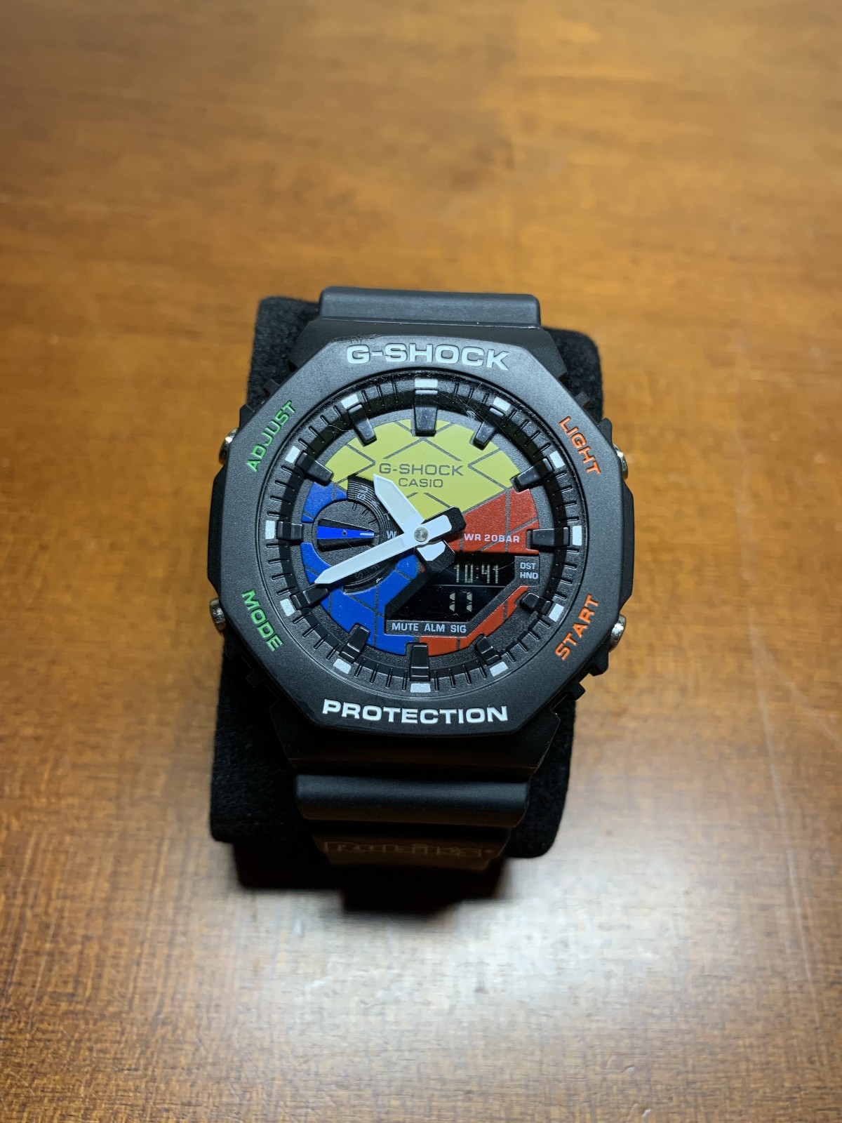 Casio G-Shock Rubik’s Cube Limited Edition Black Resin Only