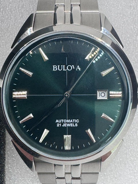 Bulova Sutton 96B424 Sutton Stainless Steel Automatic Men’s Watch New MSRP- $349