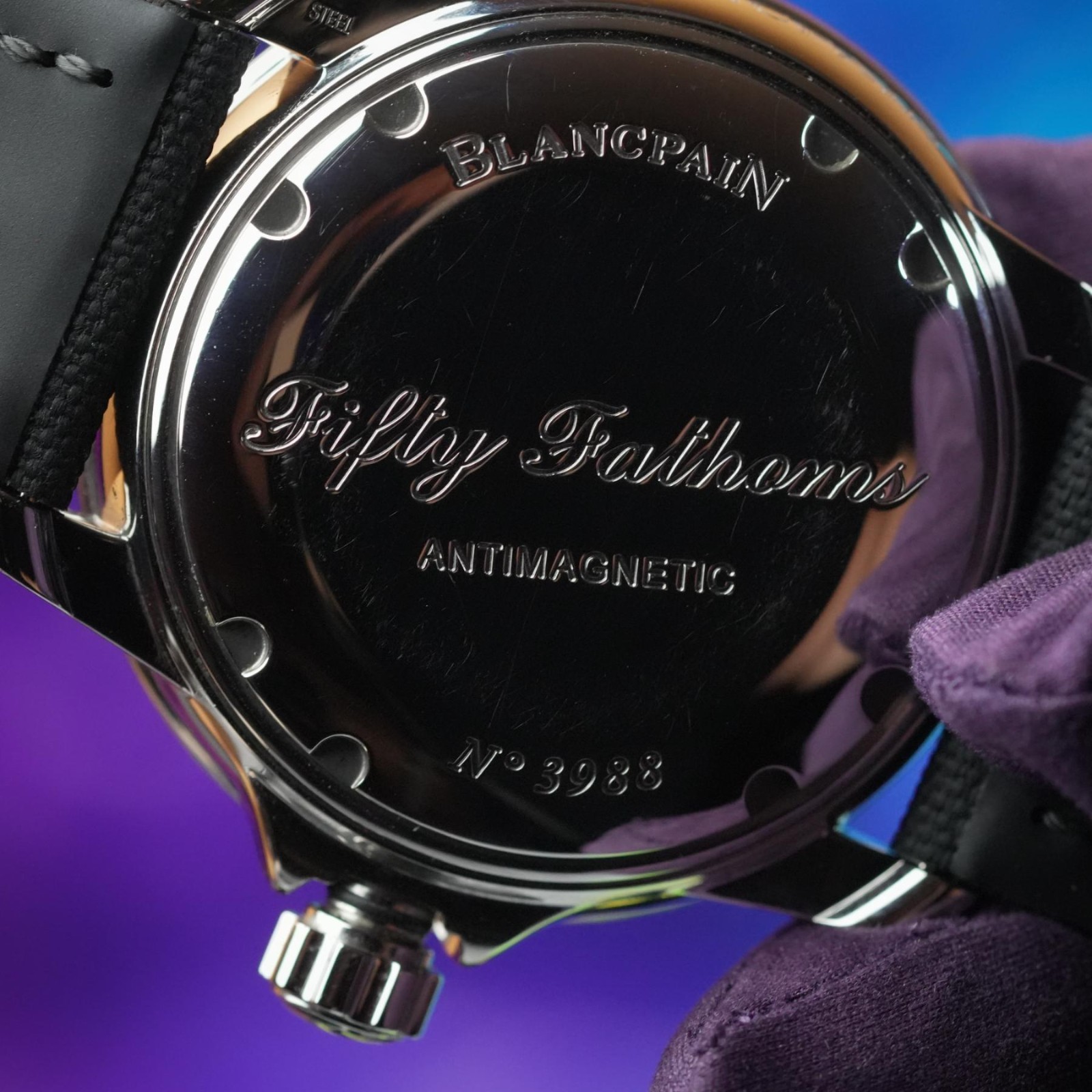 24 BLANCPAIN Stainless Steel 45mm Fifty Fathoms Diver 5015-1130-52A Box Warranty