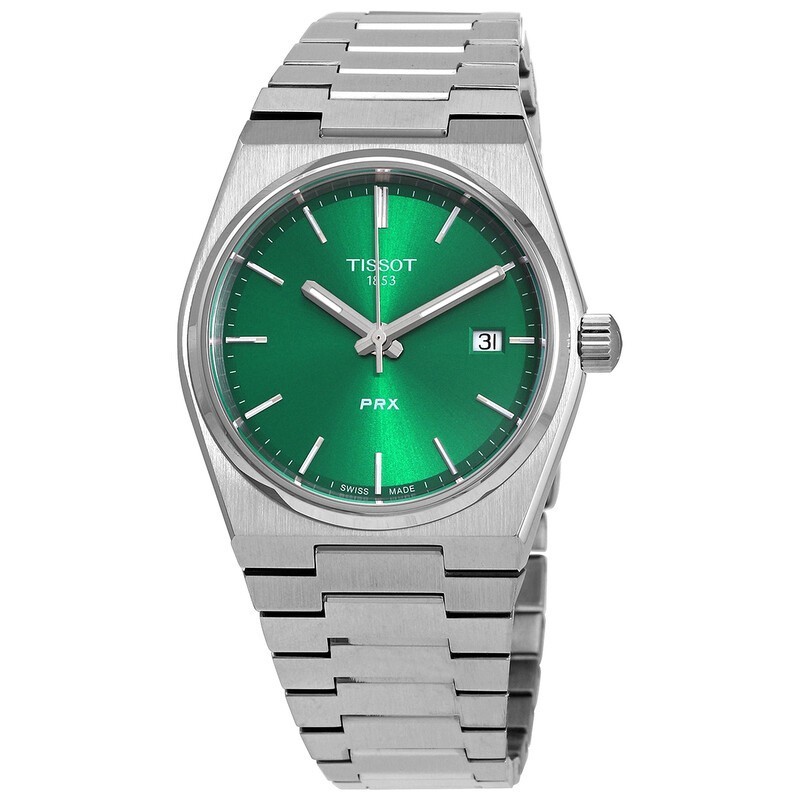 Tissot PRX Quartz Green Dial 35mm Stainless Steel Watch
