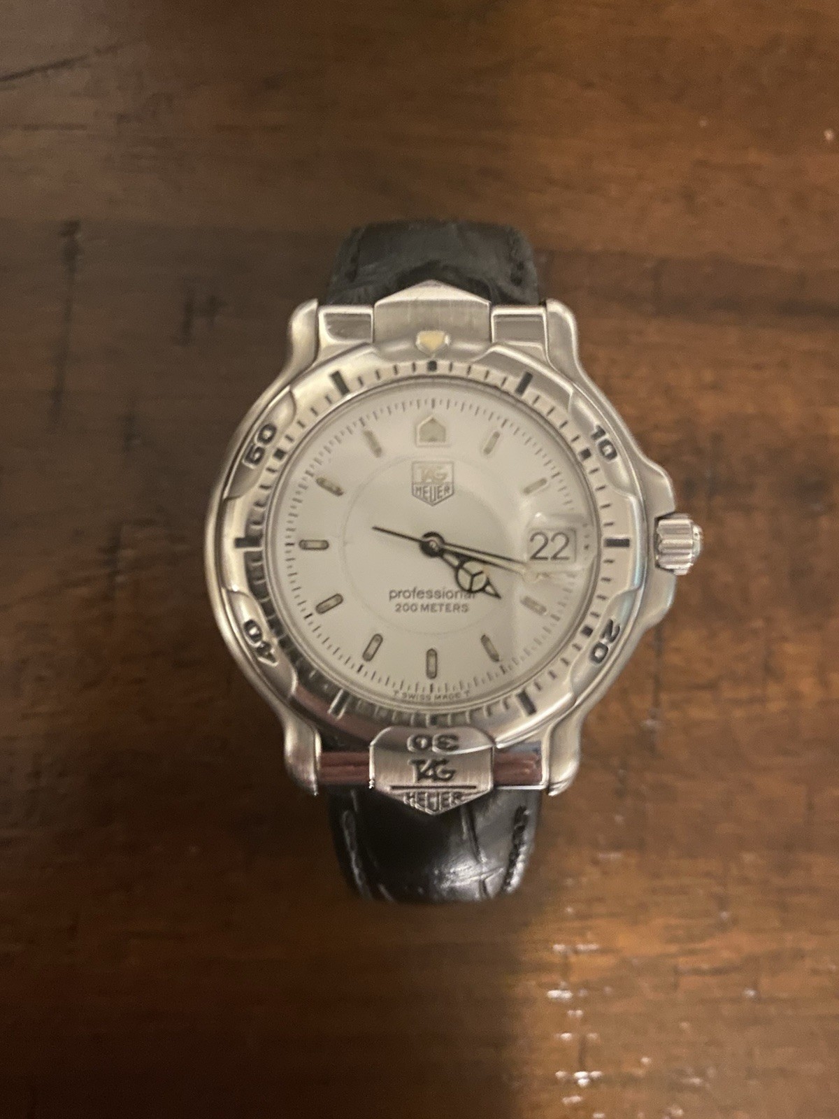 TAG Heuer White Men’s Watch – 6000 Series WH1111