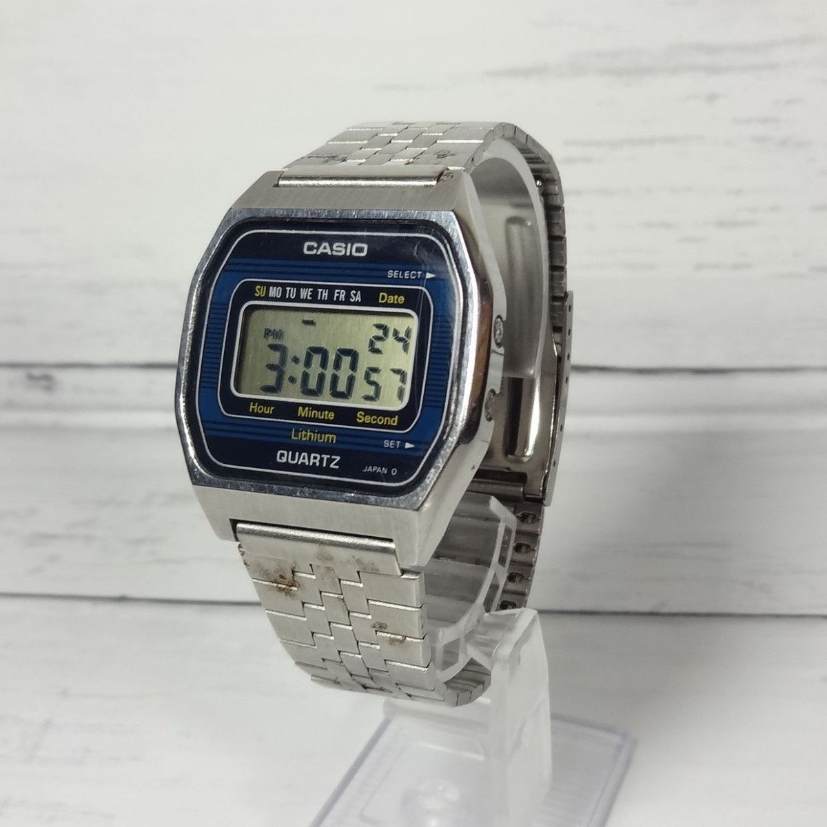 1980s Retro Vintage CASIO B815 New Battery Working Condition
