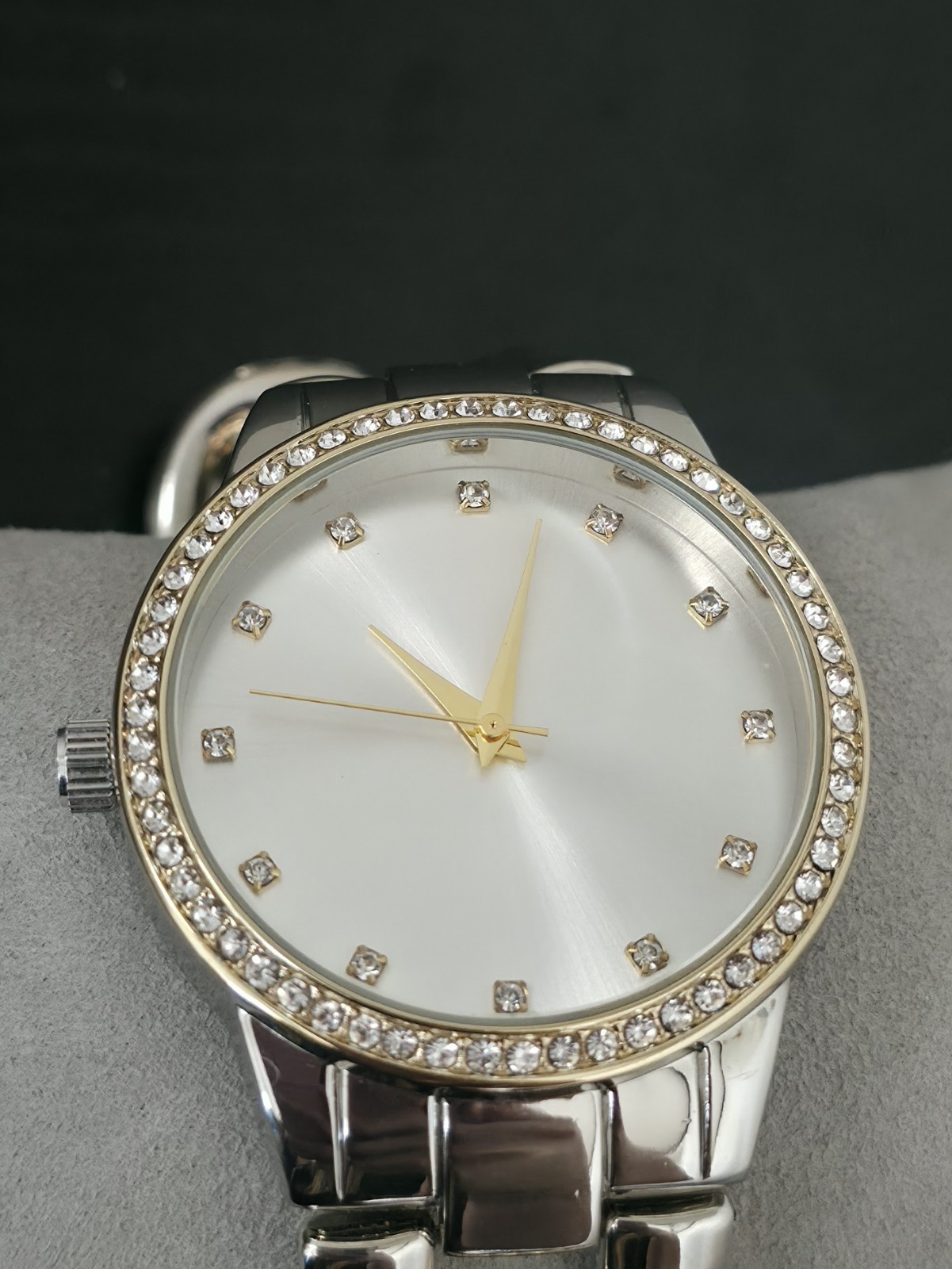 I.N.C Women’s Two-Tone Chain-Link Bracelet Watch 40mm