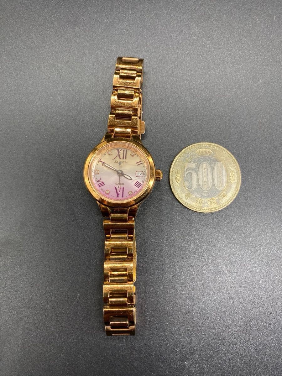 CASIO SHEEN Solar Radio SHW 1700PG 4AJR Limited Edition of 500 Special Model