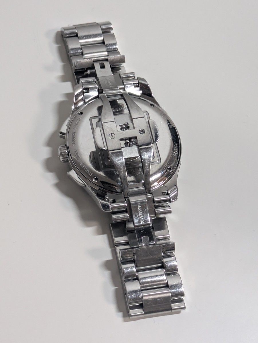 Hamilton Jazzmaster Quartz Chronograph Watch Stainless Steel 10ATM Sapphire