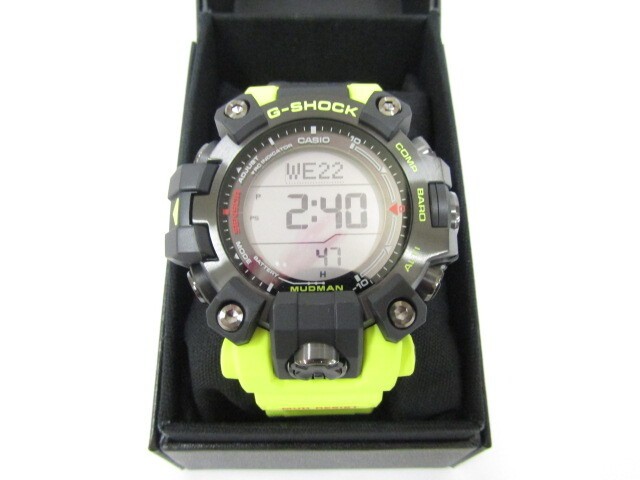 CASIO G SHOCK Mudman GW 9500MRY 1A9JF Tough Solar Wristwatch 20 ATM Water Resist
