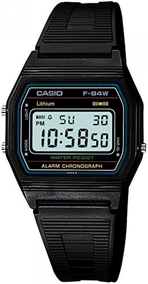 Casio Wristwatch Standard Digital Mens Watch F-84W-1 From Japan