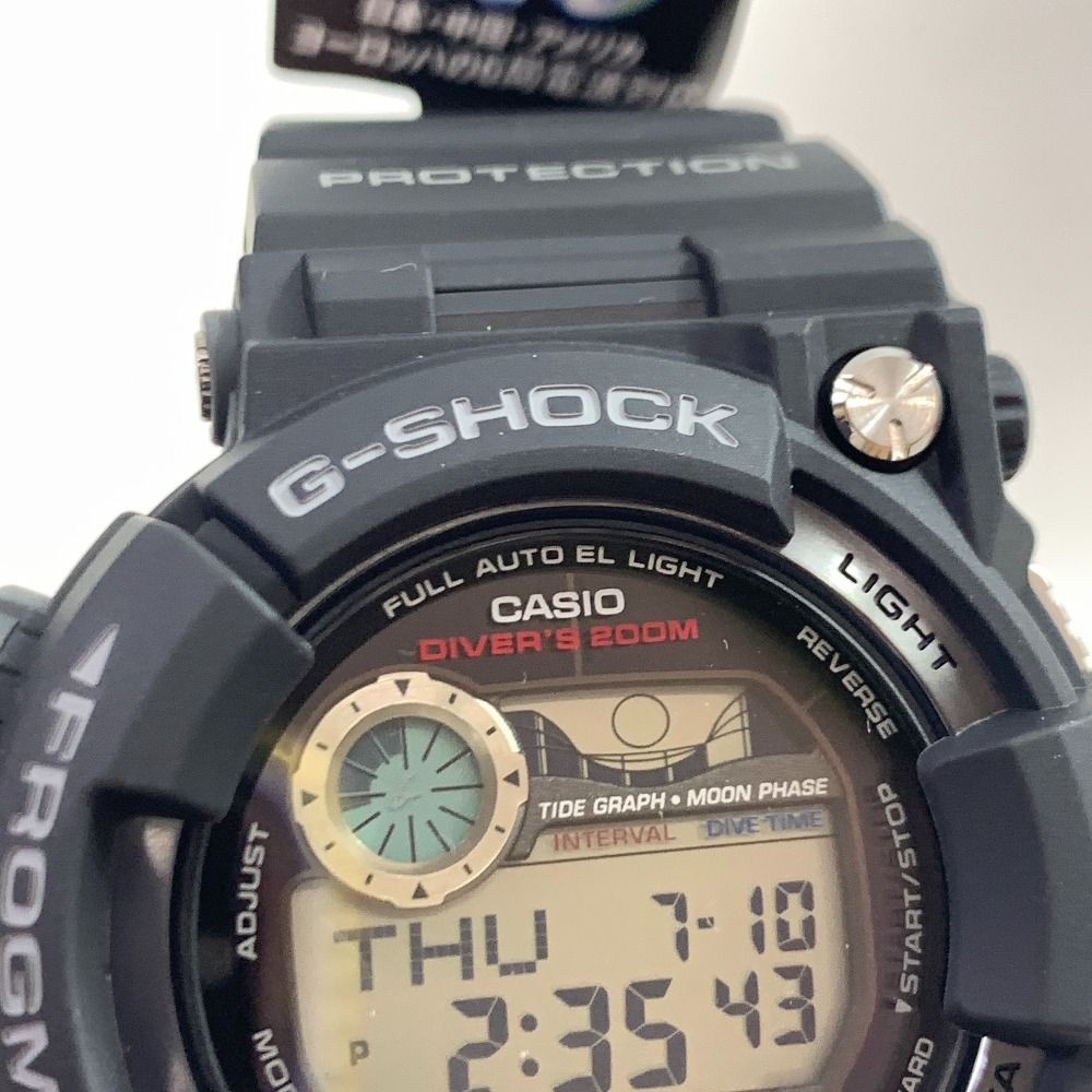 CASIO G SHOCK FROGMAN GWF 1000 1JF Men s Wristwatch Digital Black 200m Diving Wa
