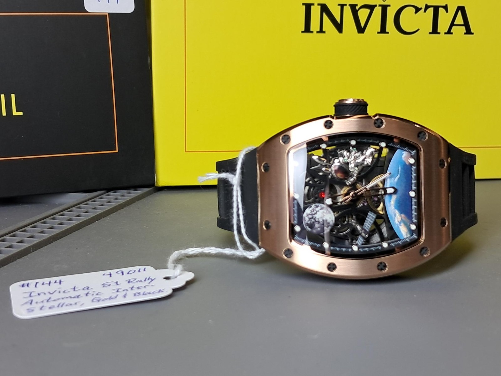 Invicta S1 Rally Interstellar Automatic Men’s Watch Black Strap (49011) – #144