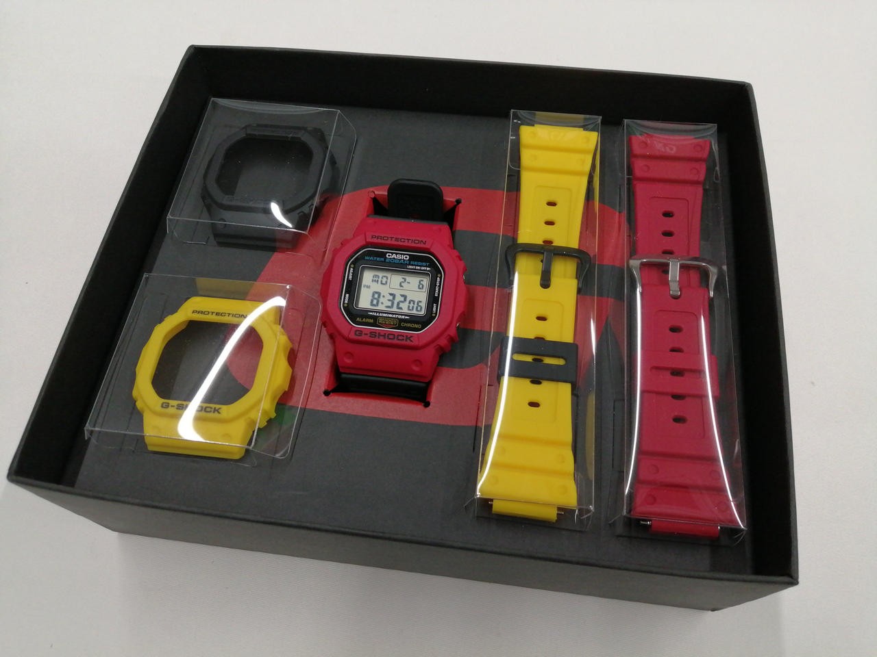 Quartz Wristwatch Model Number DWE 5600 9JR G SHOCK