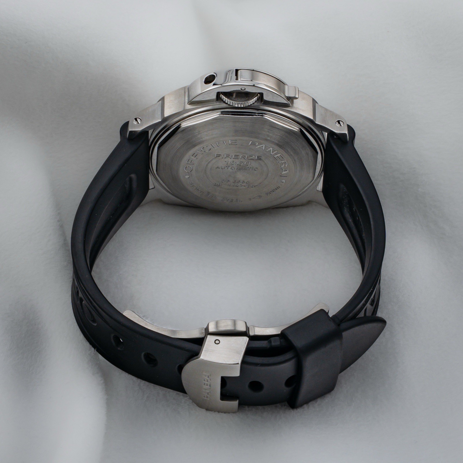 Panerai Luminor White Dial *Serviced* Under 1-year Warranty From Watchmaker 40mm