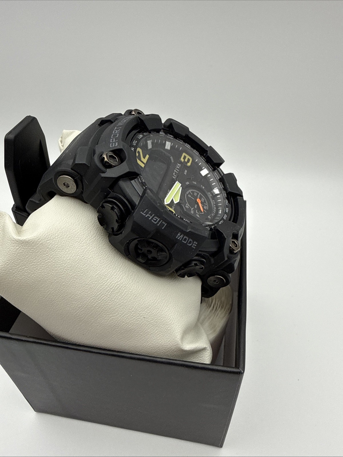 NEW Activa X Invicta BlackOps Digital Men’s Watch – 56mm Black ACW1637-001