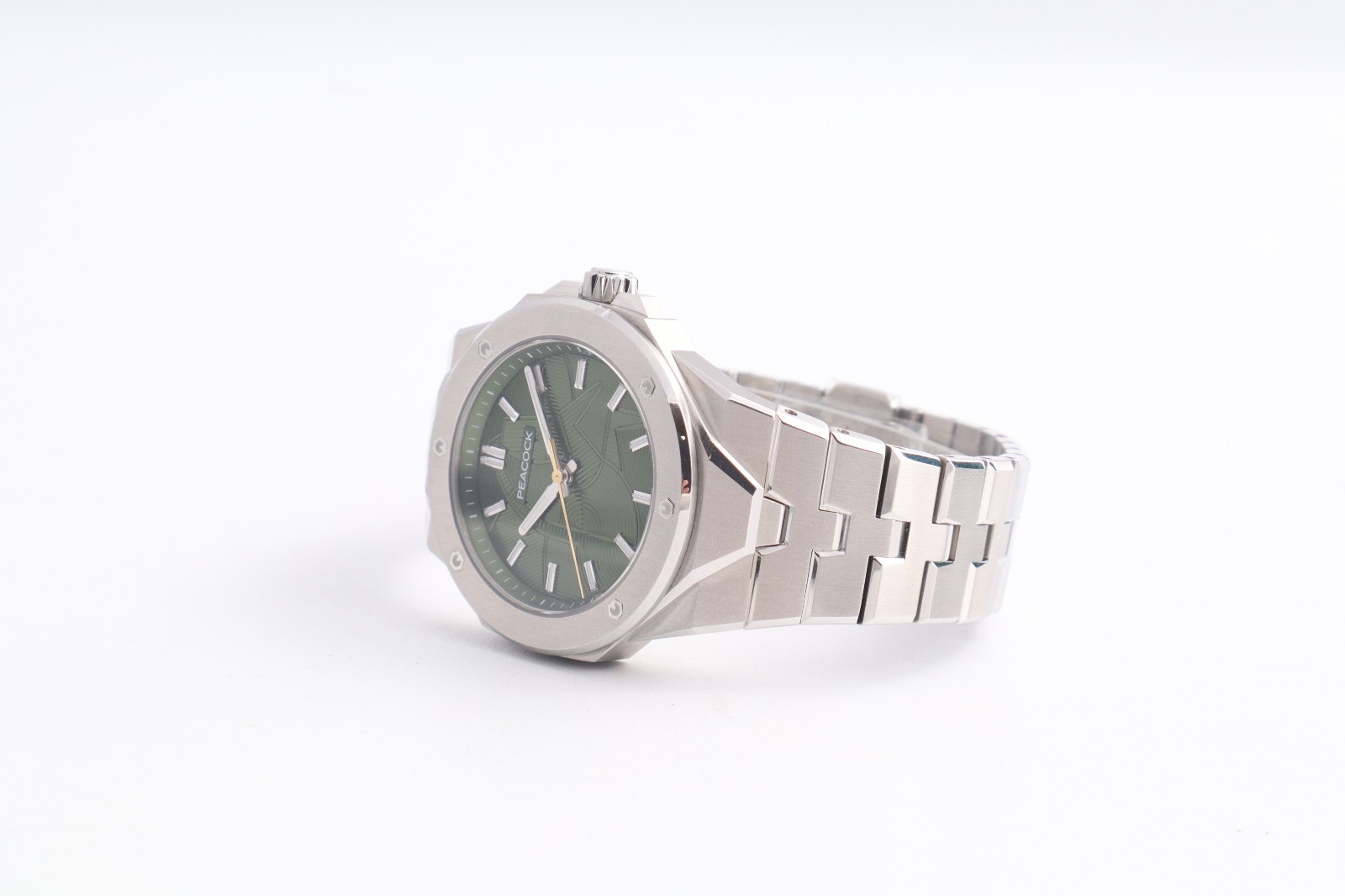 Peacock Plumage Gaze Guilloché Green Dial Limited Edition Unworn Men’s Watch