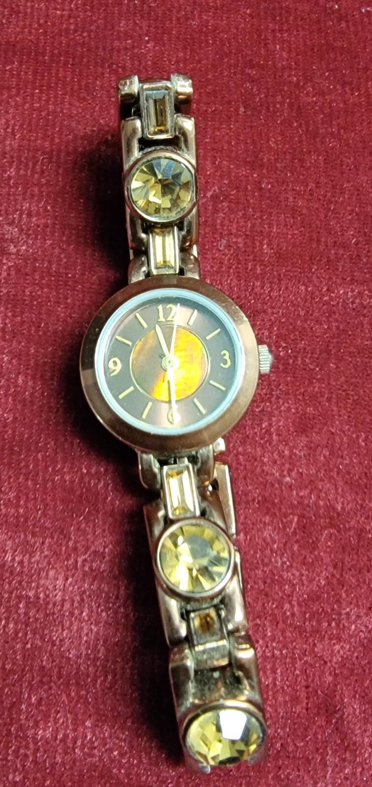 Allude Women’s Brown Bracelet Analog Watch Beautiful Ladies Watch w/ New Battery