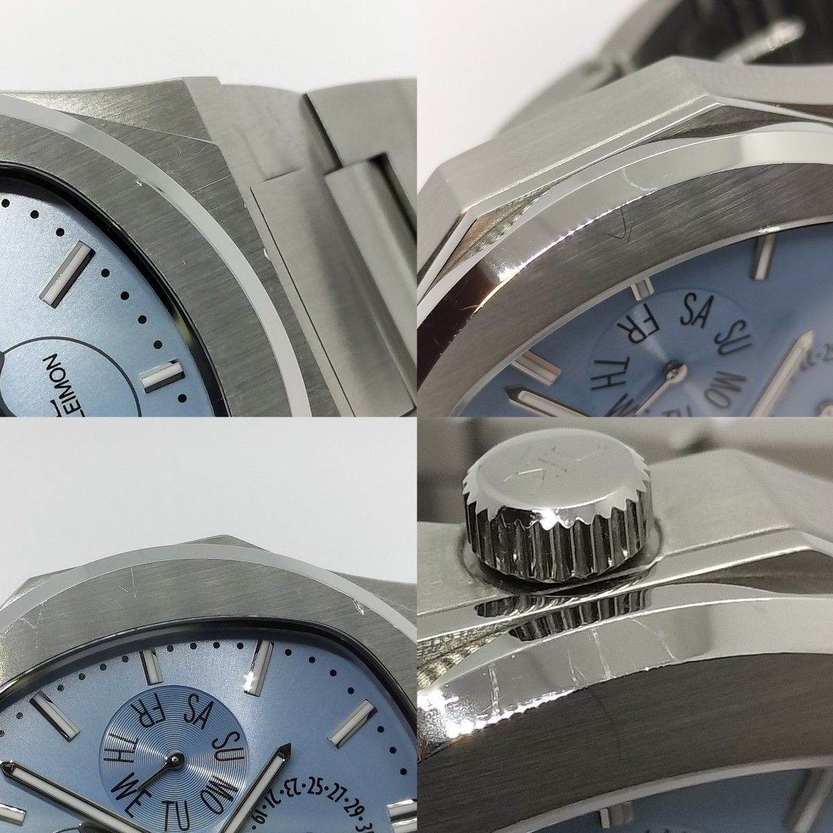 KARL-LEIMON M1IB01 Majesty Ice Blue Moonphase Quartz Watch Box Japan