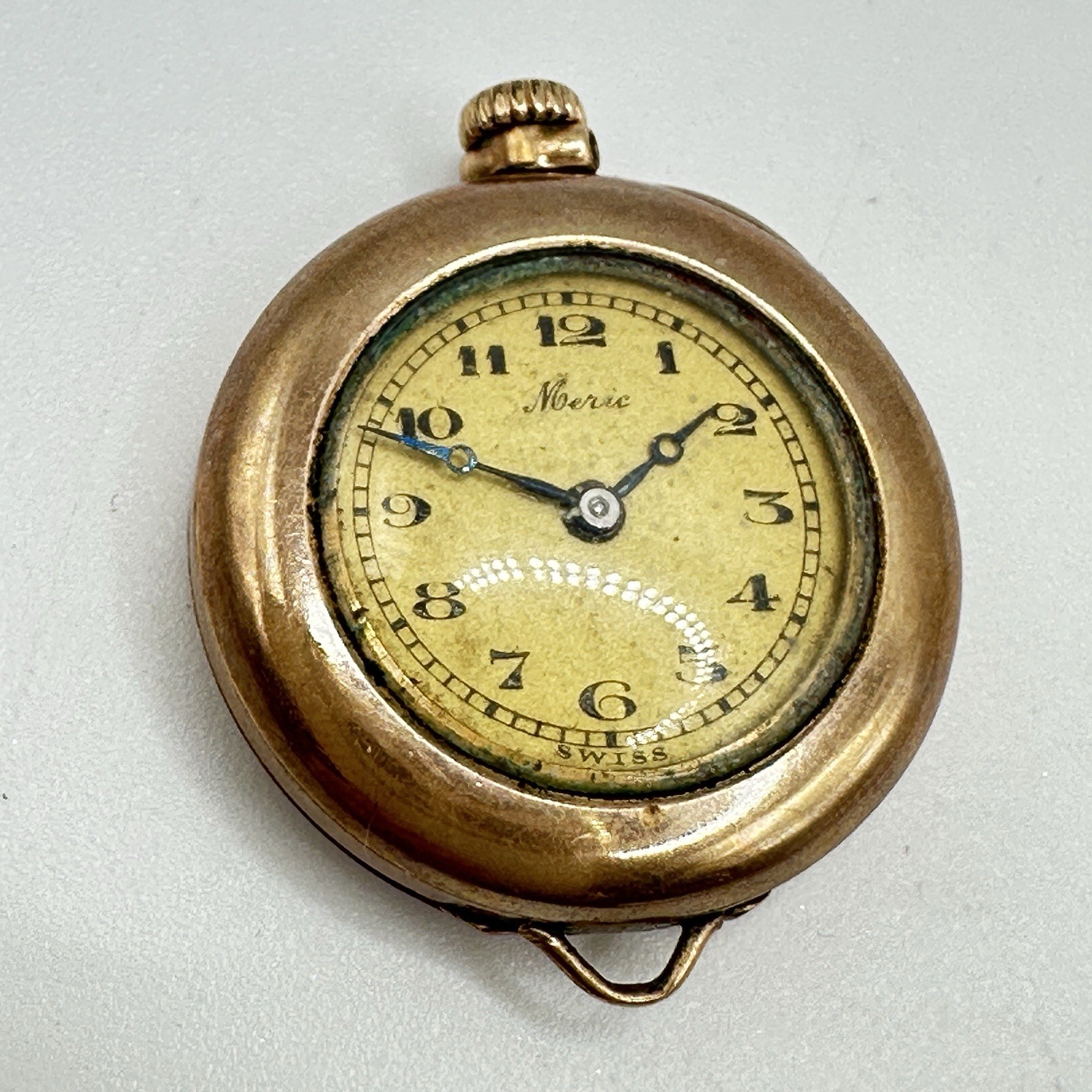Antique Fahys Montauk 20 Year Gold Filled Ladies Pendant Watch For Repair