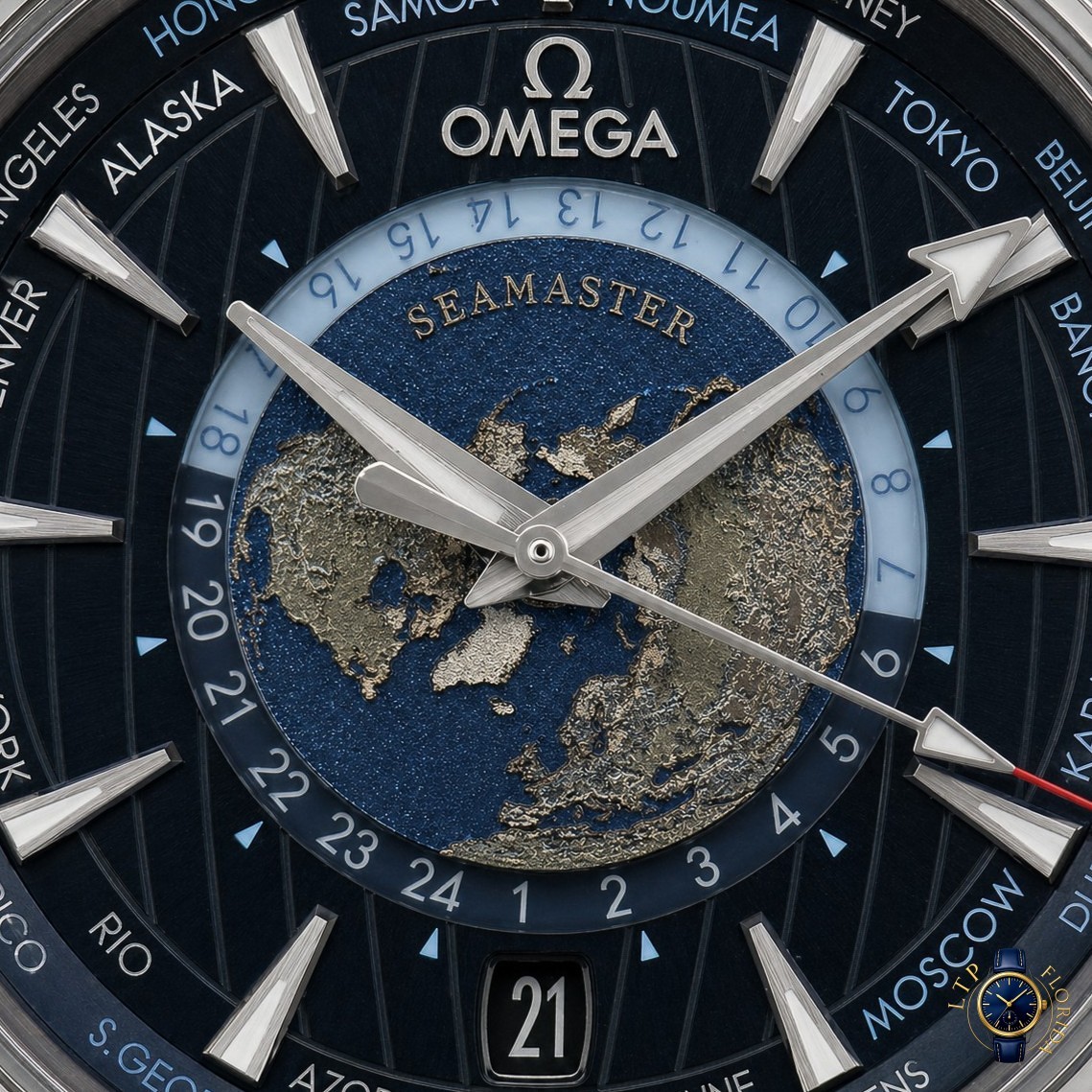 2024 | Omega | Seamaster Aqua Terra Worldtimer | 43MM | 220.10.43.22.03.001