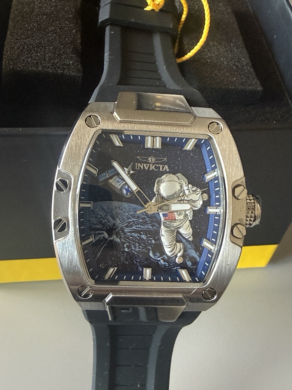 🔥RARE🔥Invicta S1 Rally ARTEMIS USA 🇺🇸 MOONLANDER EXPEDITION 43mm Men’s